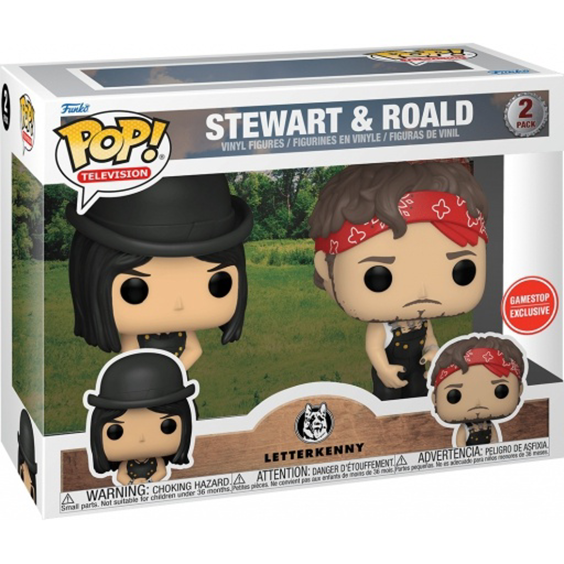 Funko Pop! 2-Pack: Letterkenny - Stewart & Roald - flash vidéo