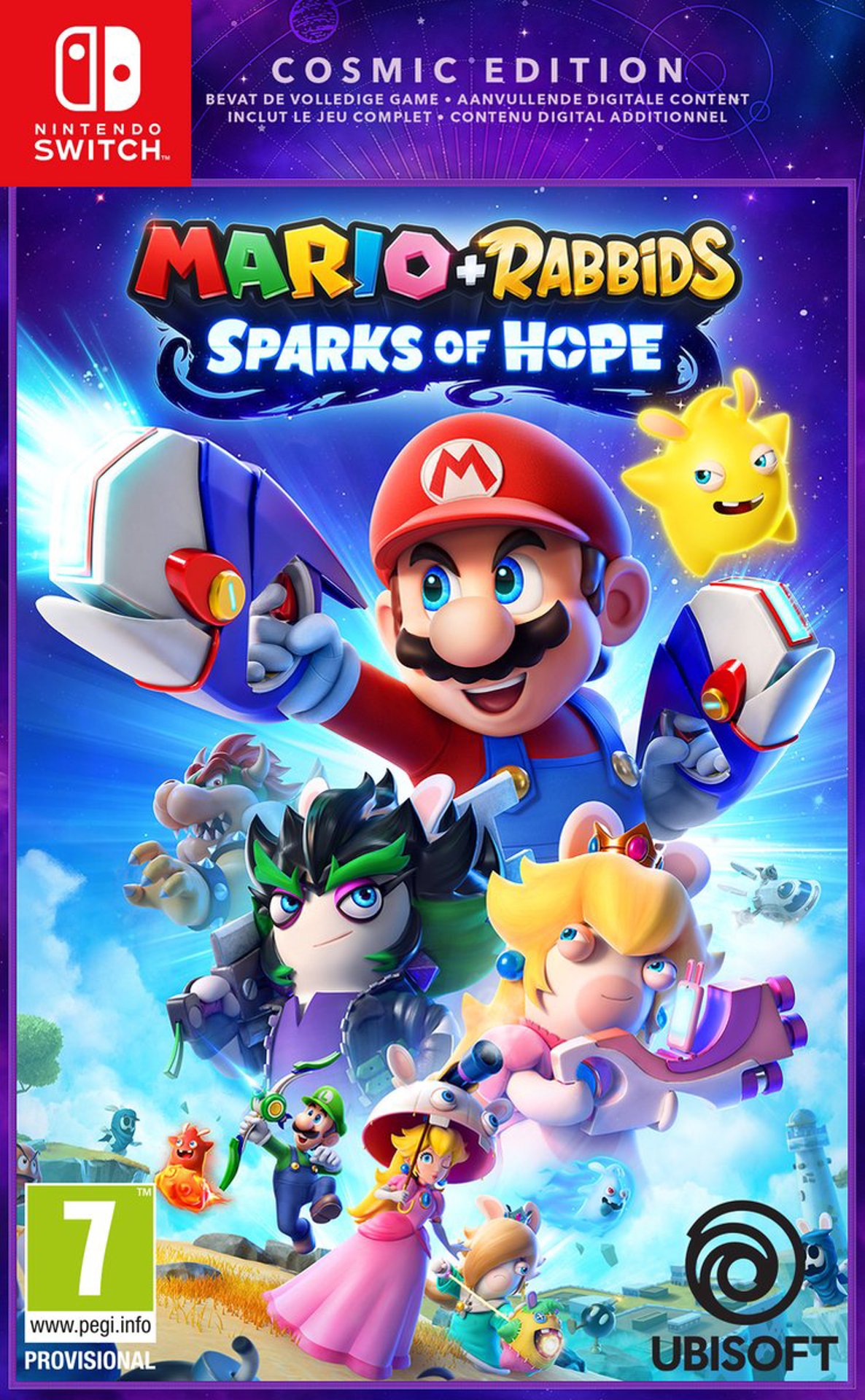 Mario + The Lapins Crétins Sparks of Hope - Cosmic Edition - flash vidéo
