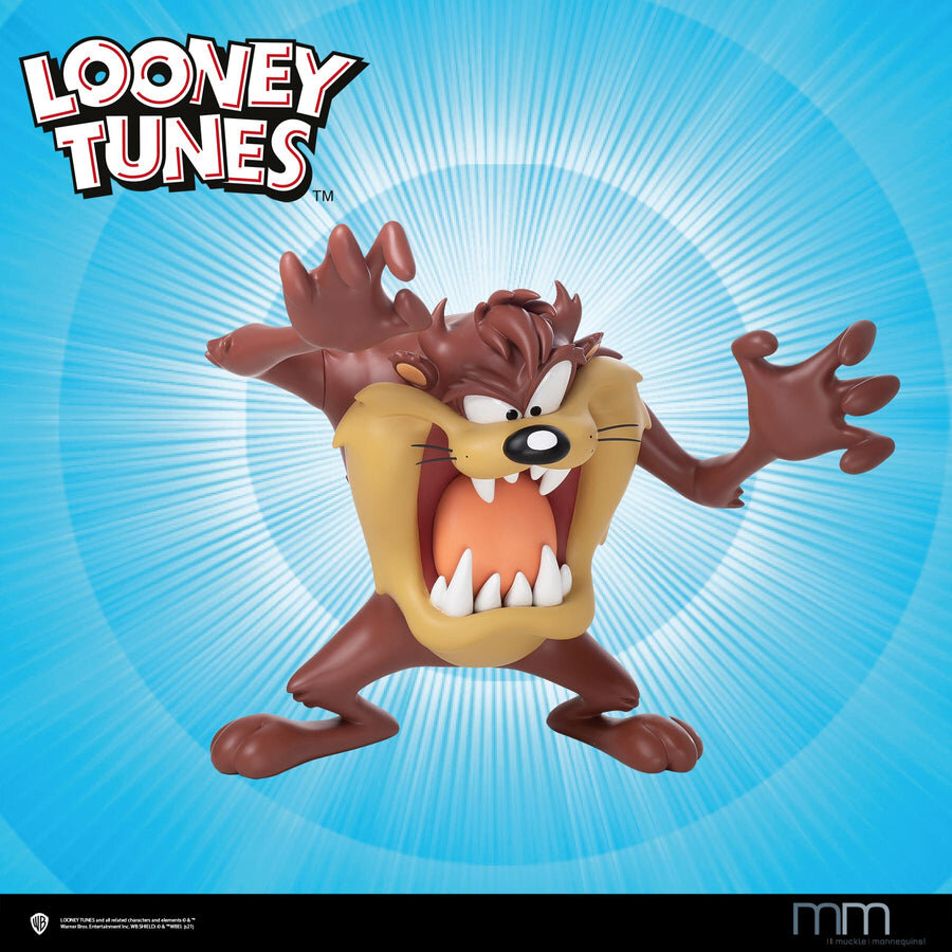 Looney Tunes - Statue taille réelle TAZ (Sans Base) - flash vidéo