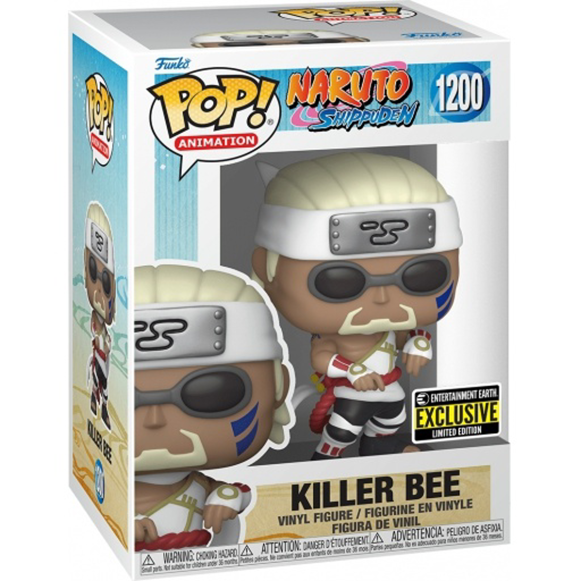 Funko Pop! Animation: Naruto Shippuden - Killer Bee (Special Edition) - flash vidéo