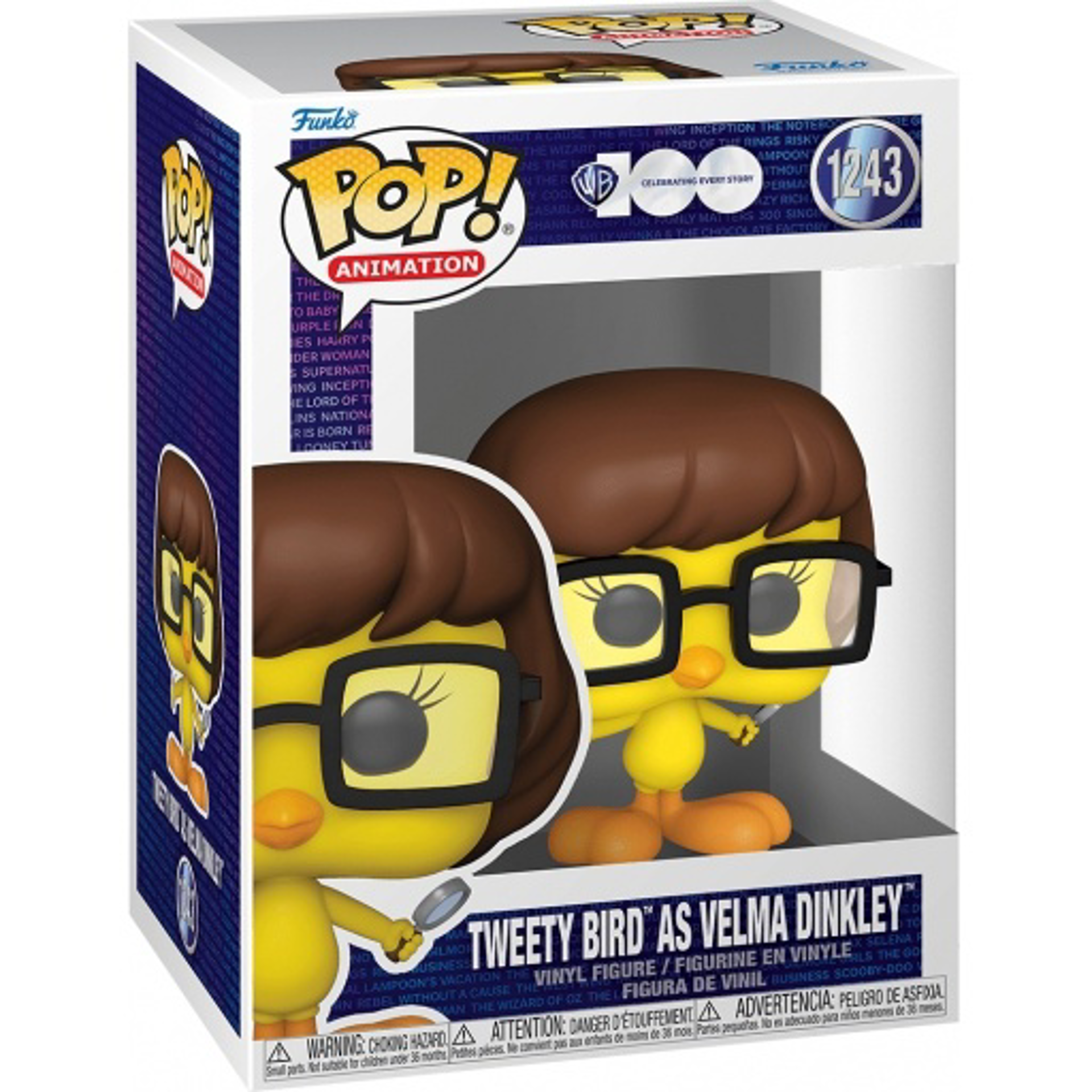 Funko Pop! Animation: Warner Bros 100th - Tweety Bird as Velma Dinkley - flash vidéo