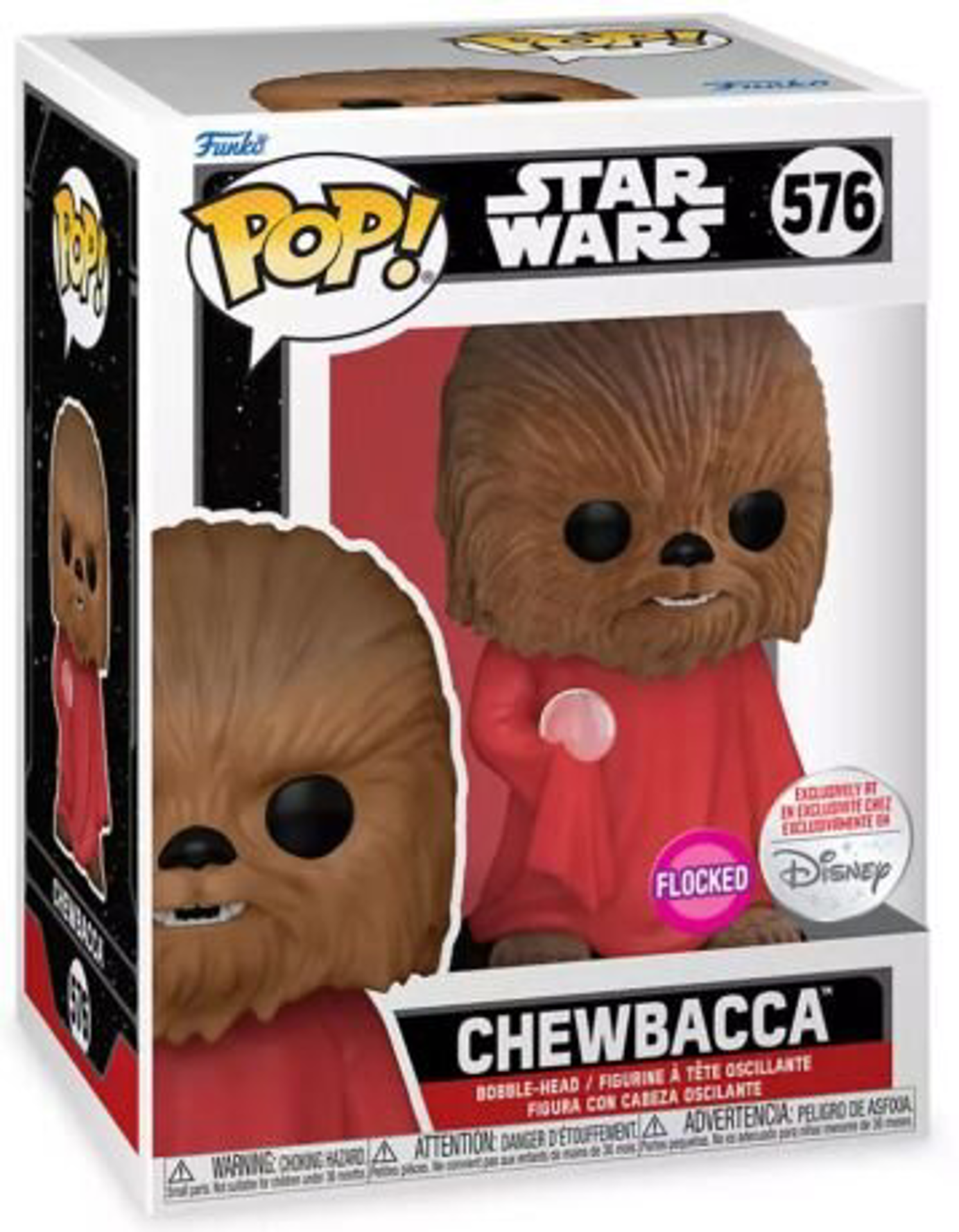Funko Pop! Star Wars: Holiday Special (1978) - Chewbacca with Robe (Flocked) (Special Edition)