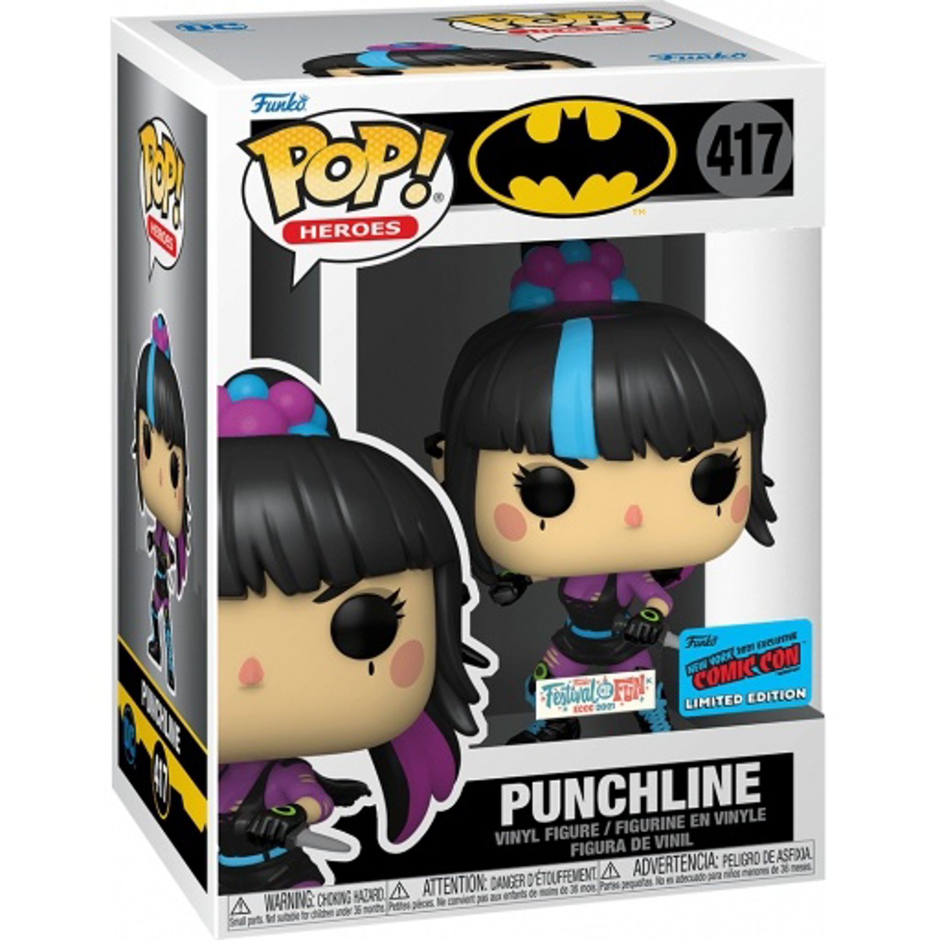 Funko Pop! Heroes: Batman - Punchline (Convention Limited Edition) - flash vidéo
