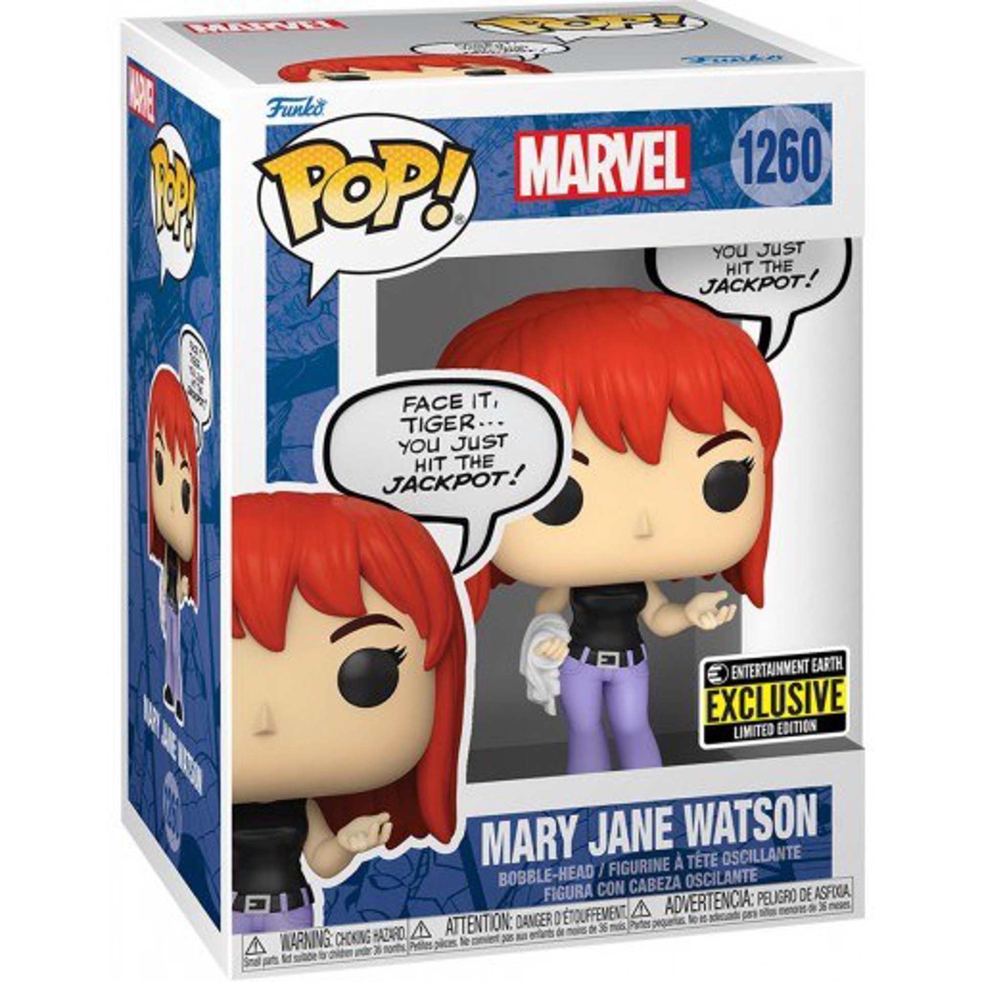 Funko Pop! Marvel: Mary Jane Warson (Special Edition) - flash vidéo