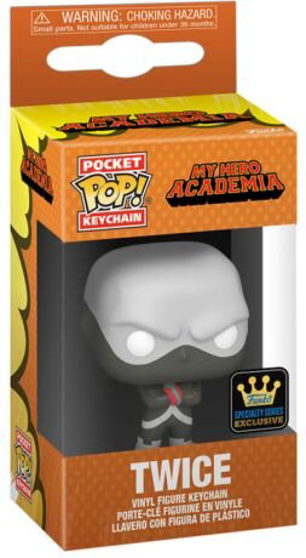 Funko Pocket Pop! Keychain: My Hero Academia - Twice (Hideout) - flash vidéo