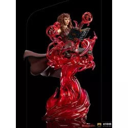 Iron Studios - Deluxe Arts Scale 1/10 - Marvel - WandaVision - Scarlet Witch Statue 24cm - flash vidéo