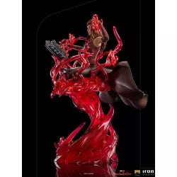 Iron Studios - Deluxe Arts Scale 1/10 - Marvel - WandaVision - Scarlet Witch Statue 24cm - flash vidéo