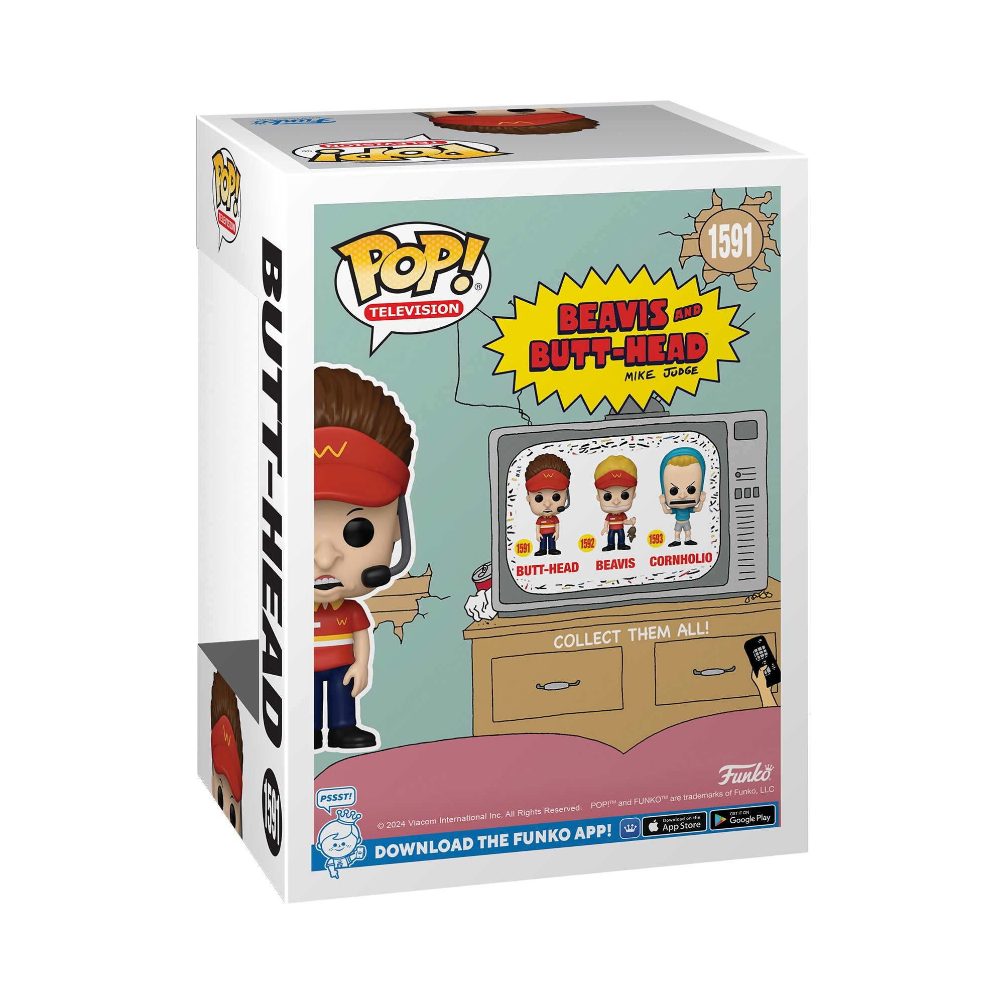 Funko Pop! TV: Beavis & Butt-head - Butt-head - flash vidéo