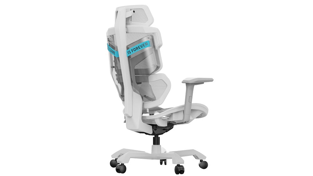 TGIF Gaming - Chaise de bureau ergonomique avec accoudoir 6D ACE Game Blanche