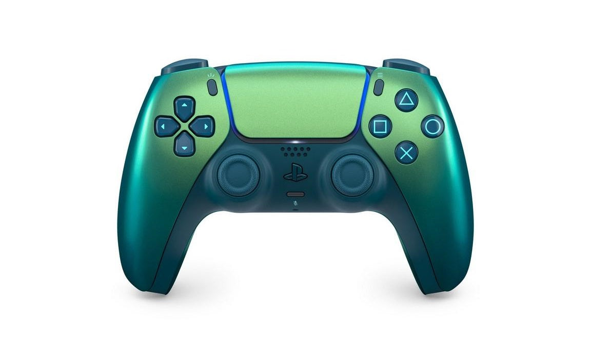 PS5 DualSense Wireless Controller Chroma Teal - flash vidéo