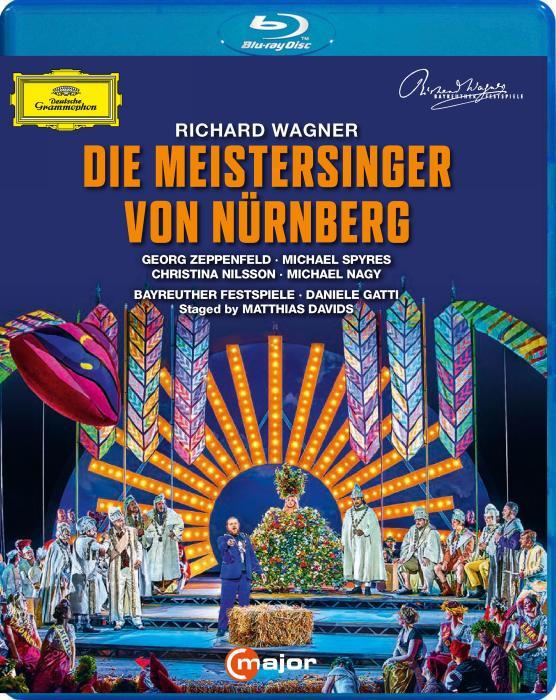 Wagner : Die Meistersinger von Nürnberg. Zeppenfeld, Spyres, Nilsson, Nagy, Gatti, Davids. [Blu-ray]