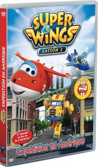 Super Wings - Saison 2, Vol. 3 : Expédition en Amérique [DVD]
