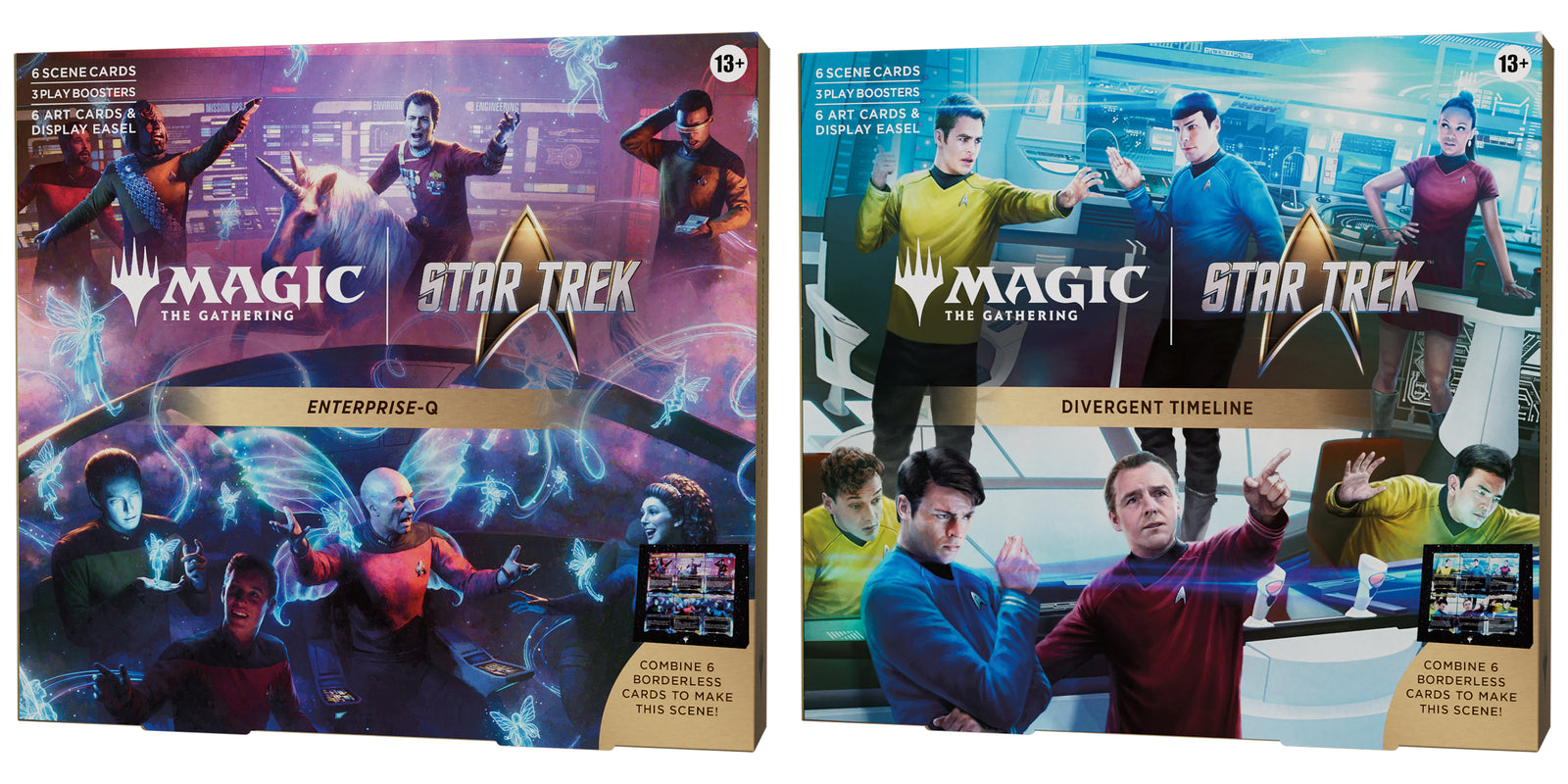 Magic: The Gathering - Star Trek Scene Boxes Display (4 Scene Boxes)