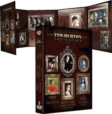 Tim Burton Collection : Sweeney Todd + Charlie et la chocolaterie + Les noces funèbres [DVD]