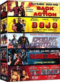 Action aventure - Coffret 5 films n° 1 : Back in Action + Dojo + Epreuve mortelle + Talons of the Eagle + TC 2000 [DVD]