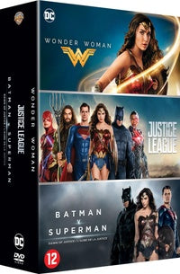 DC Universe - Coffret 3 films : Justice League + Wonder Woman + Batman v Superman : L'aube de la justice [DVD]