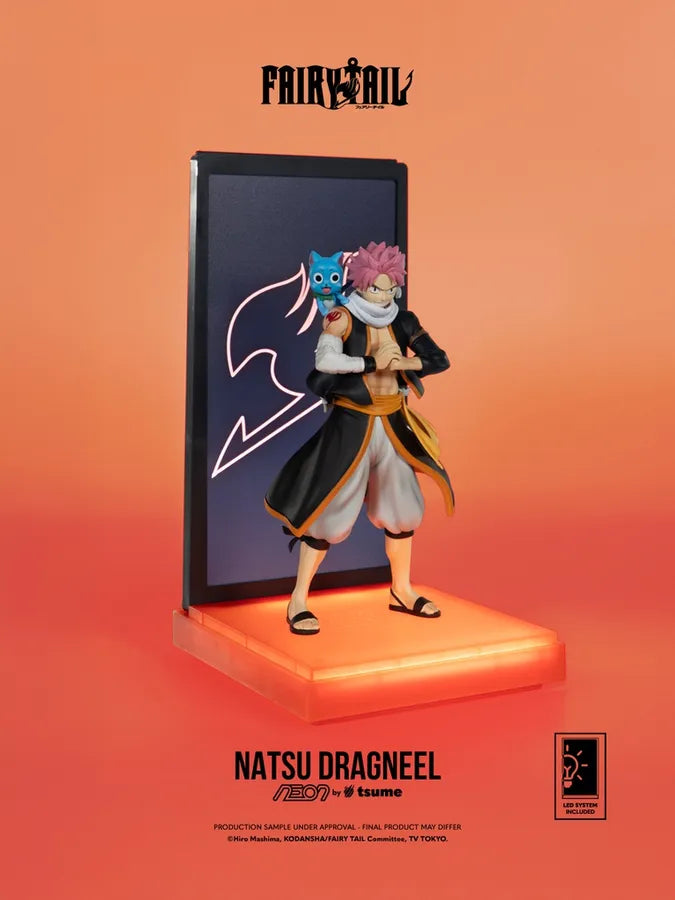 Tsume Art - NEON by Tsume - Fairy Tail - Natsu Dragneel Statue 25cm