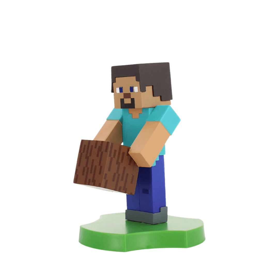 Cable Guys Holdems - Minecraft - Support pour écouteurs et téléphone Steve
