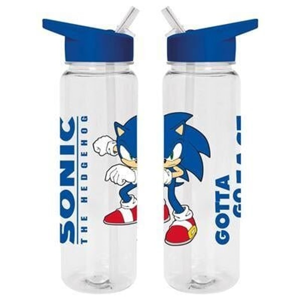 Sonic the Hedgehog - Bouteille en plastique (Gotta to Go Fast) 700ml - flash vidéo