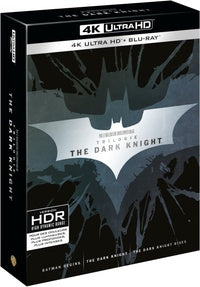 The Dark Knight Trilogy : Batman Begins + The Dark Knight + The Dark Knight Rises [4K Ultra HD]