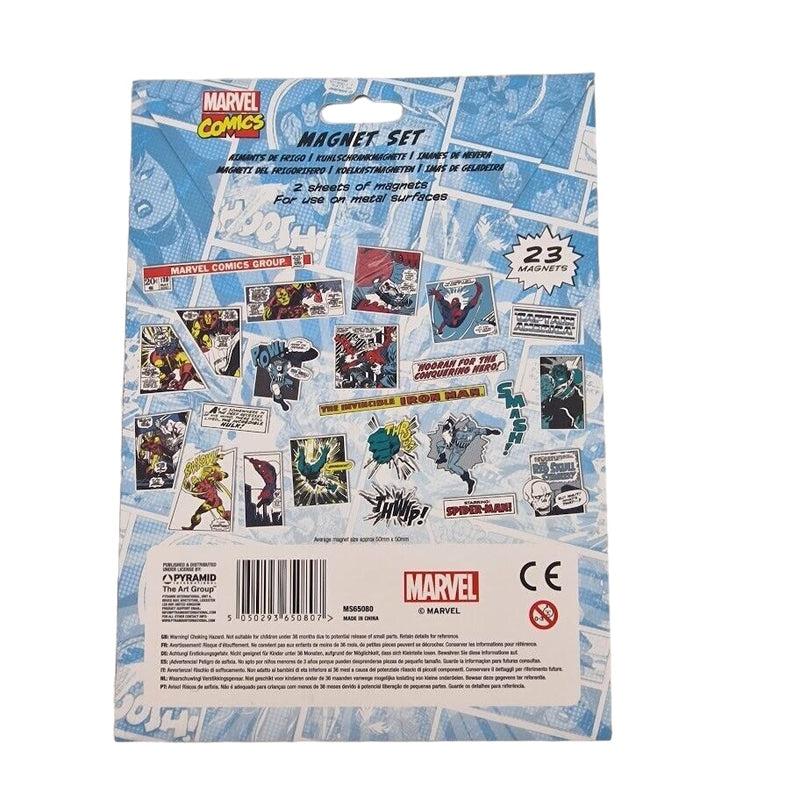 Marvel - Pack d'Aimant Marvel Comic