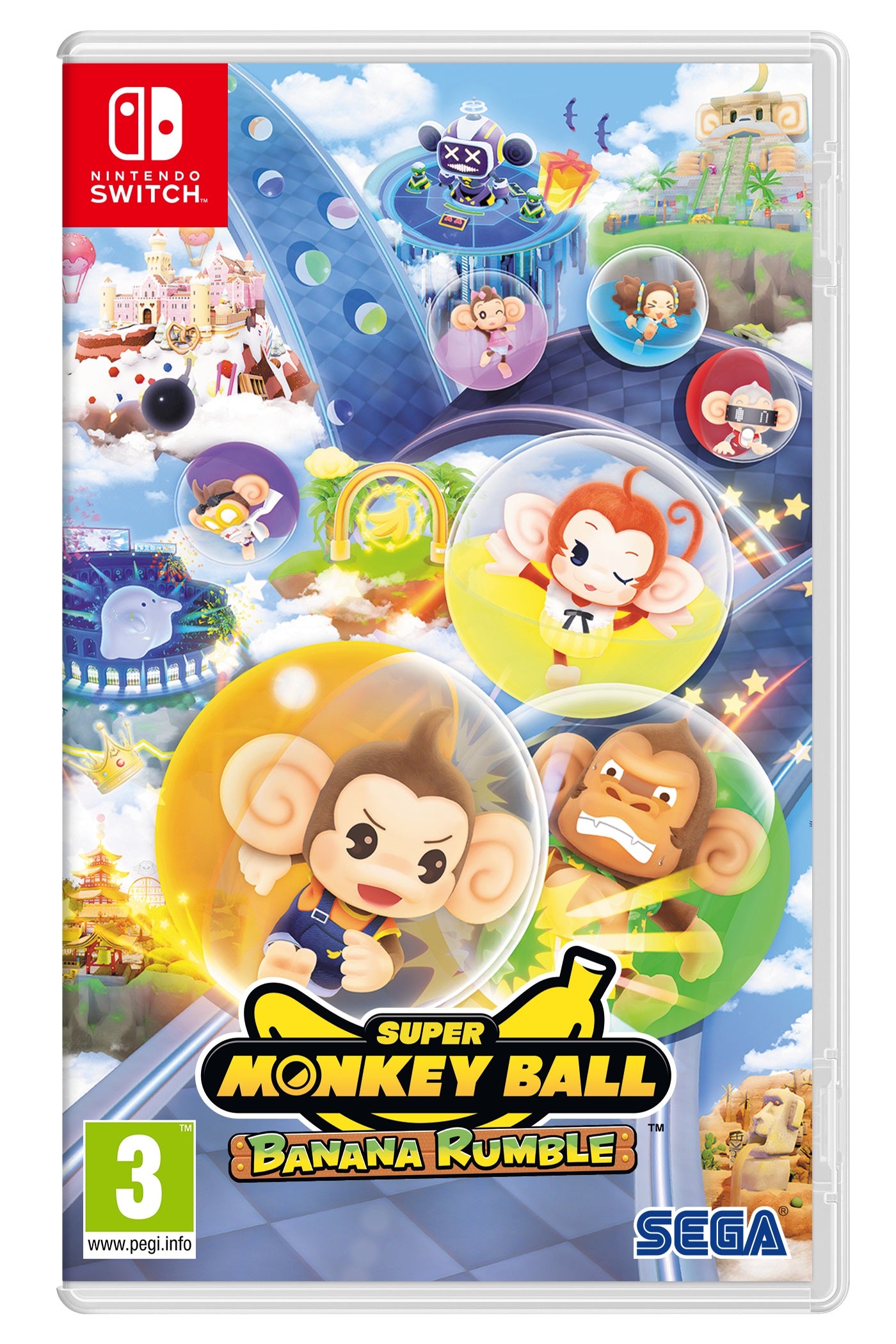 Super Monkey Ball Banana Rumble - flash vidéo