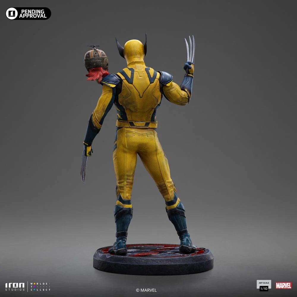 Iron Studios - Arts Scale 1/10 - Marvel - Deadpool 3 - Wolverine Statue 22cm - flash vidéo