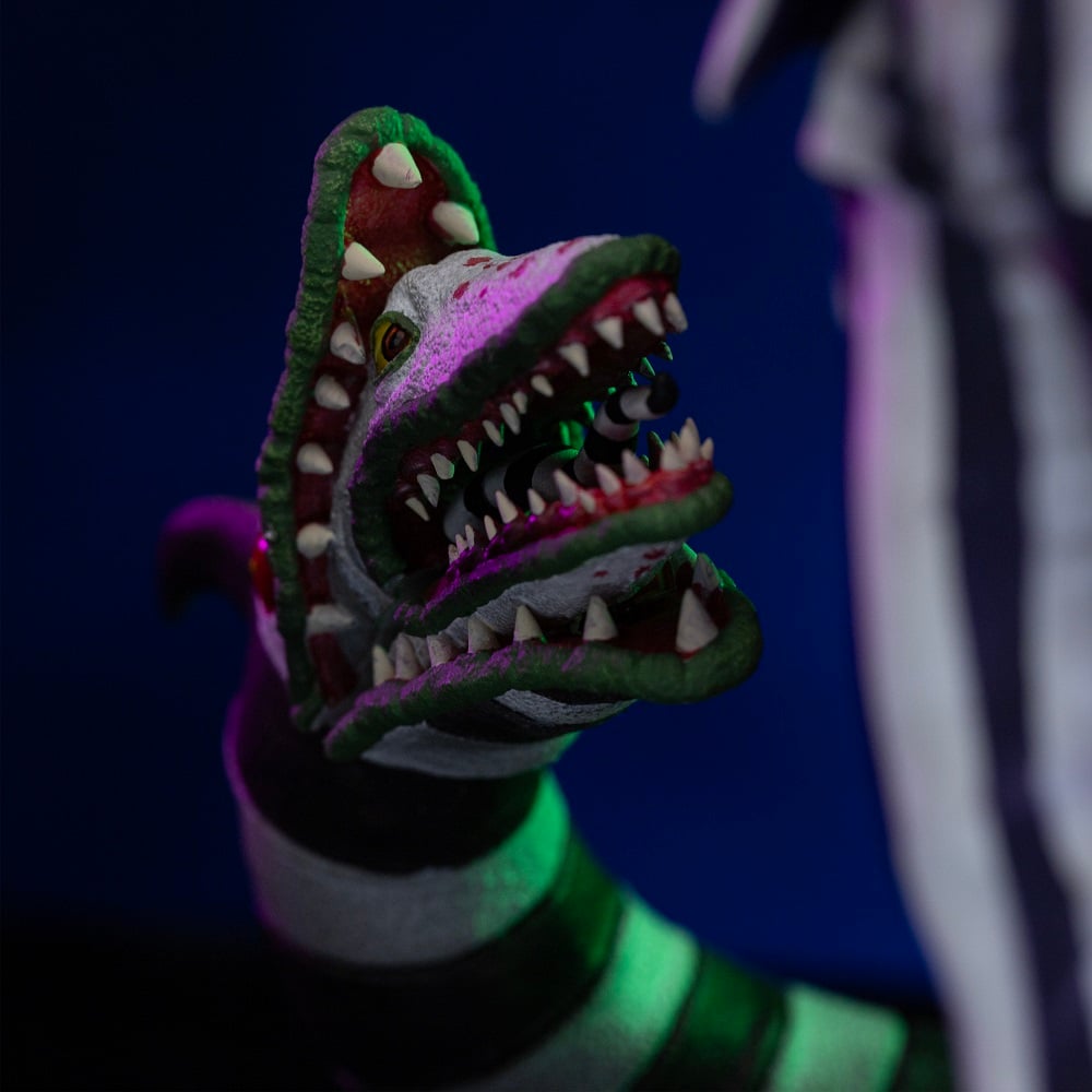 Iron Studios - Art Scale 1/10 - Beetlejuice Beetlejuice - Beetlejuice Statue 18cm - flash vidéo