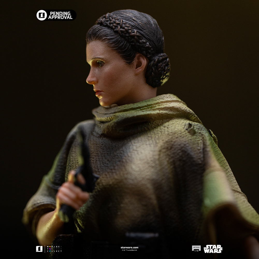 Iron Studios - Art Scale 1/10 - Star Wars : Episode VI - Le Retour du Jedi - Leia et Wicket Statue 20cm