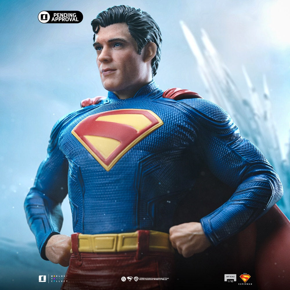 Iron Studios - Art Scale 1/10 - DC Comics - Superman (2025) - Superman et Krypto Statue 31cm