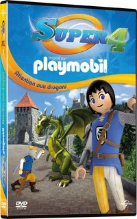 Super 4 (inspiré par Playmobil) - 1 - Attention aux dragons [DVD]
