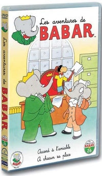 Les Aventures de Babar - 26 - Accord à l'amiable + A chacun sa place [DVD]