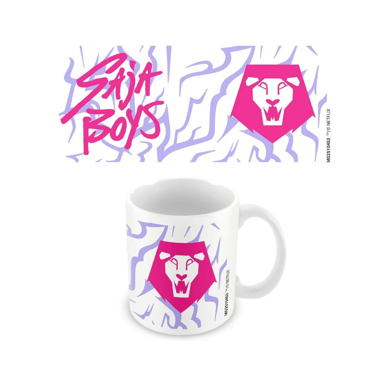 KPop Demon Hunters - Mug blanc Logo de Saja Boys 325ml