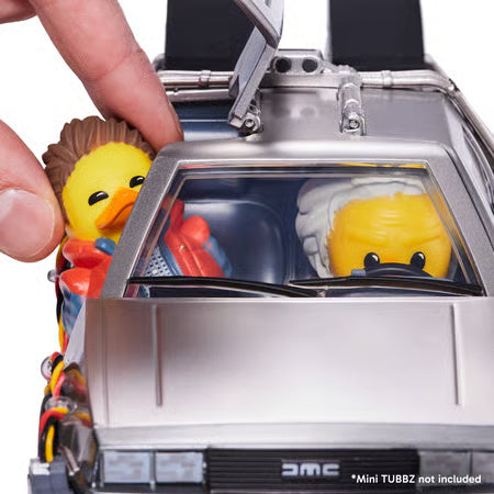 Numskull - TUBBZ Canard de bain - Retour vers le Futur - Delorean (Édition véhicule) - 33cm