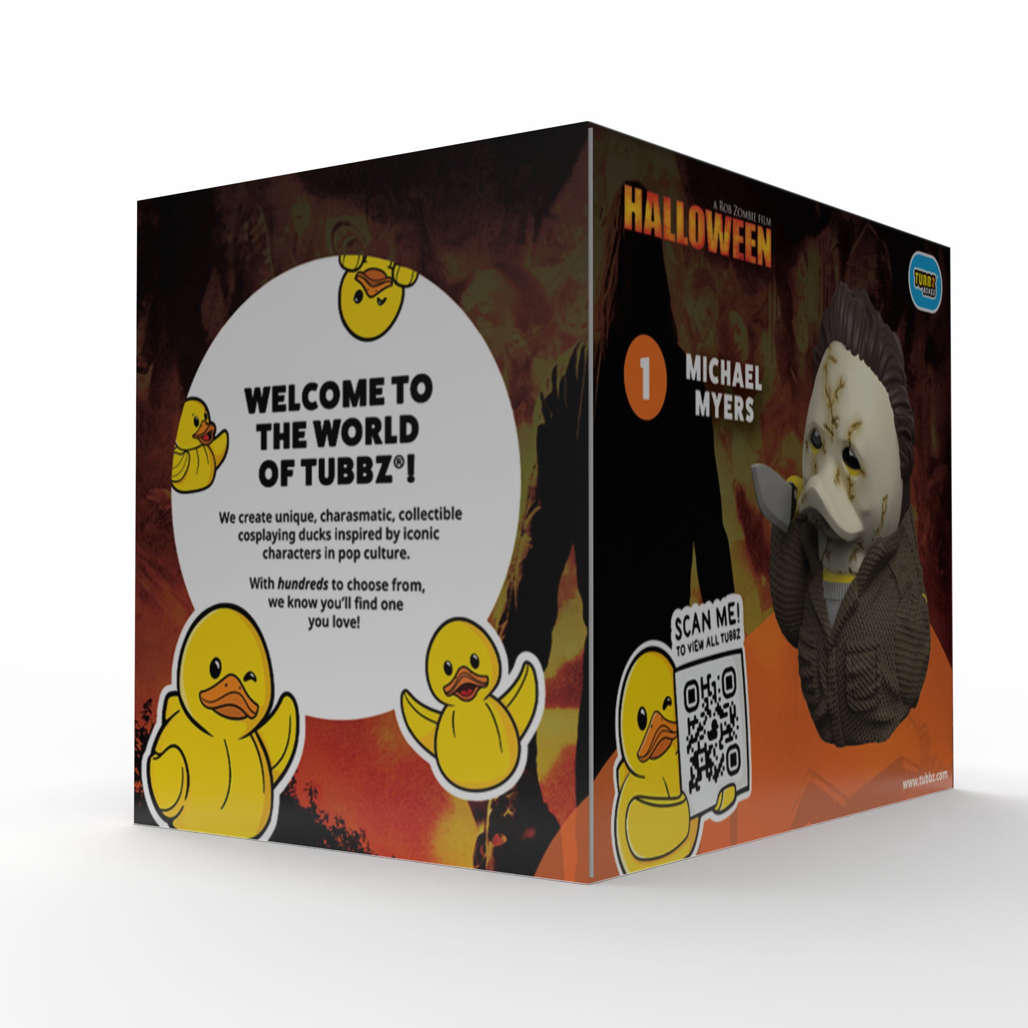 Numskull - Best of TUBBZ Boîte Canard de bain - Halloween - Michael Myers - 9cm