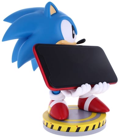 Cable Guys - Sega - Sonic the Hedgehog - Sonic Glissant Support Chargeur pour Téléphone et Manette
