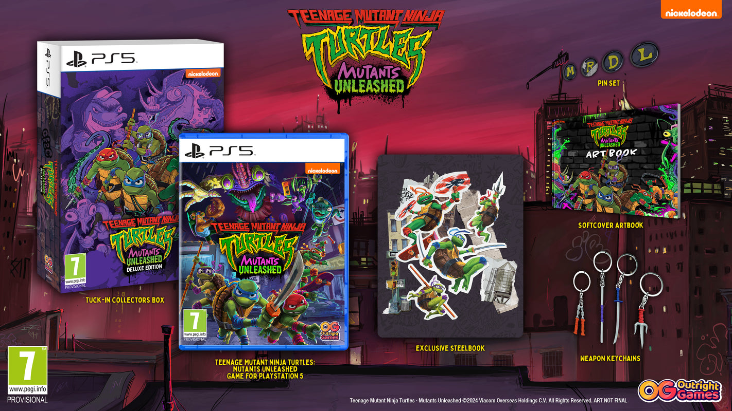 Teenage Mutant Ninja Turtles: Mutants Unleashed - Deluxe Edition