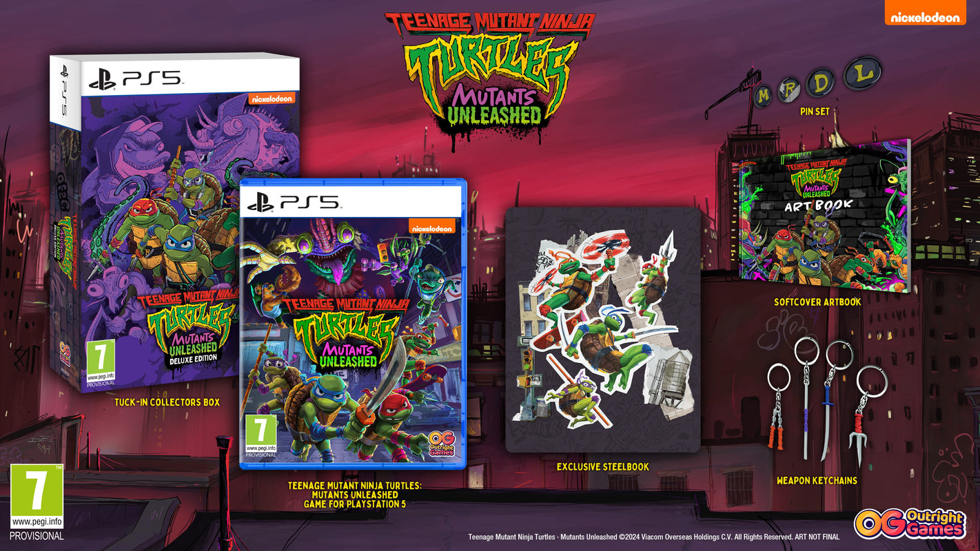 Teenage Mutant Ninja Turtles: Mutants Unleashed - Deluxe Edition