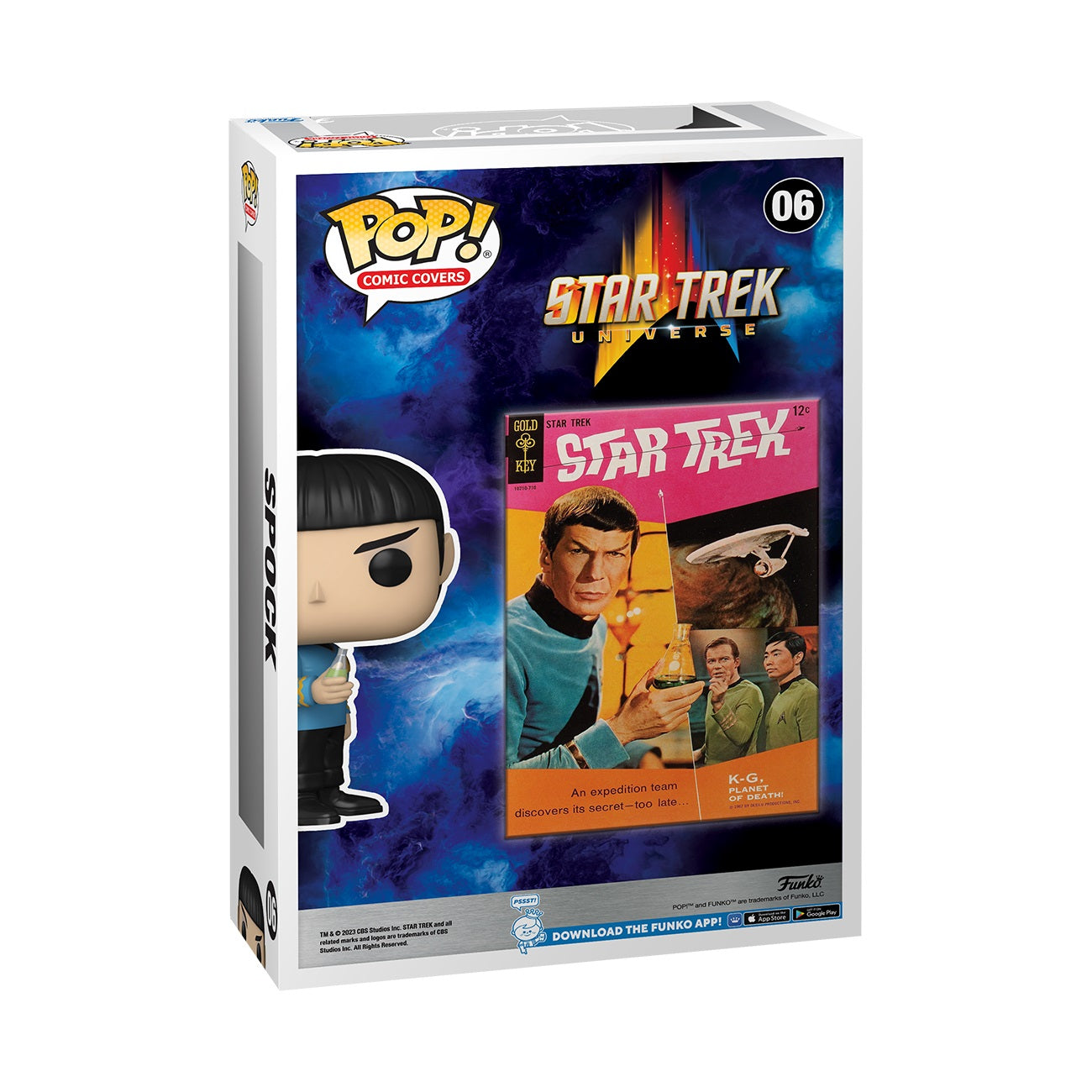 Funko Pop! Comic Cover: Star Trek Universe #1 - Spock