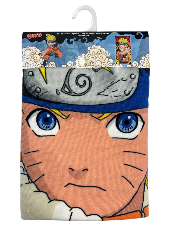 Naruto - Serviette de plage en microfibre Naruto (140x70cm) - flash vidéo