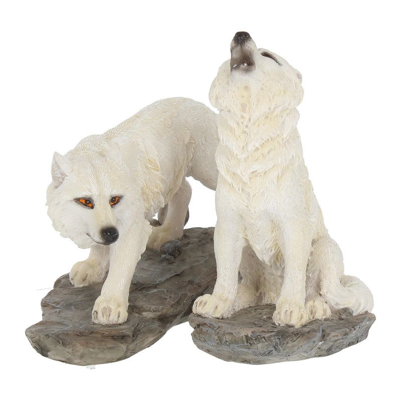Before the Chase Set of 2 Wolfs 9.8cm