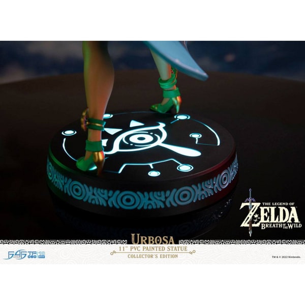 First 4 Figures - The Legend of Zelda : Breath of the Wild - Urbosa Statue Edition Collector 27cm - flash vidéo