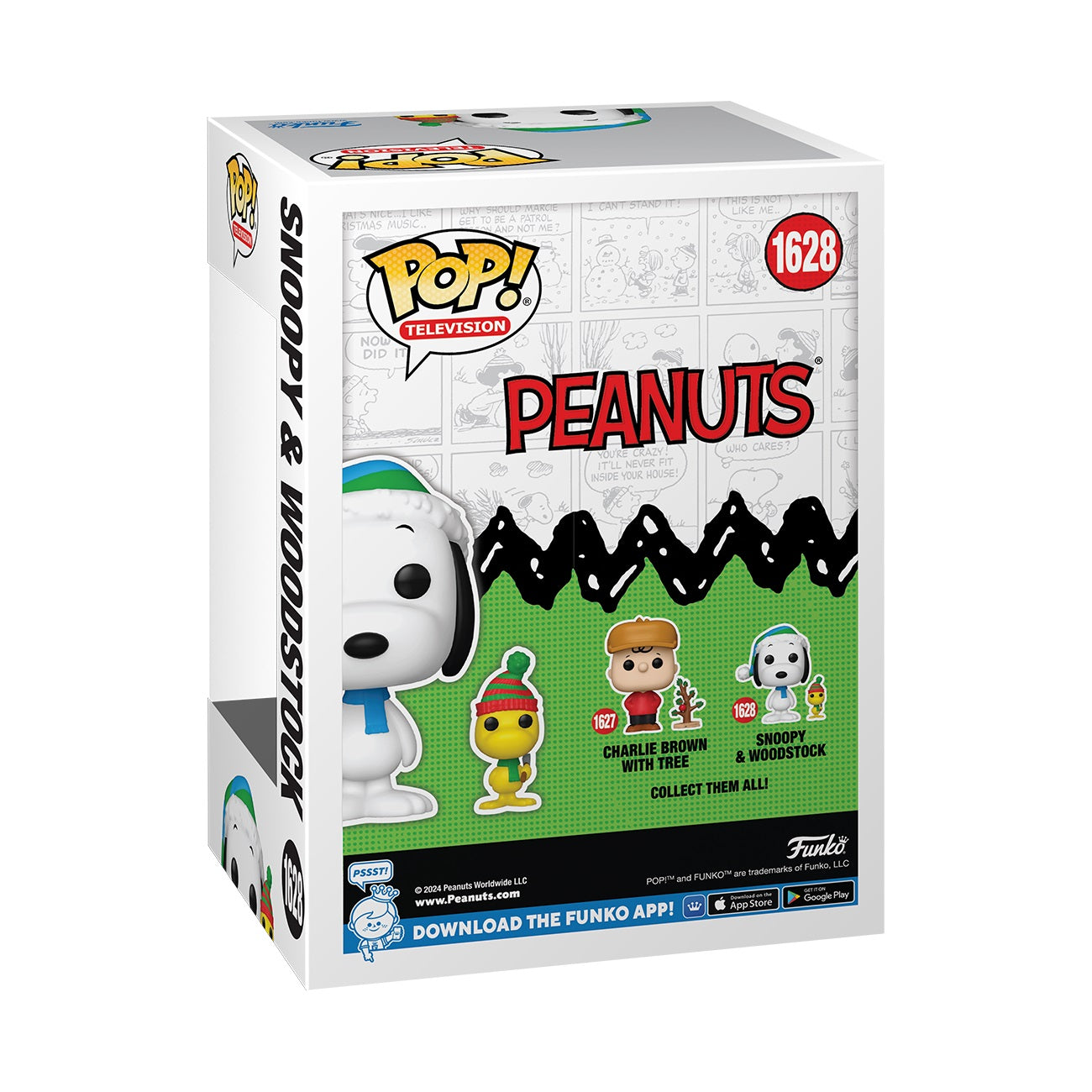 Funko Pop! Movies: A Charlie Brown Christmas - Snoopy & Woodstock - flash vidéo