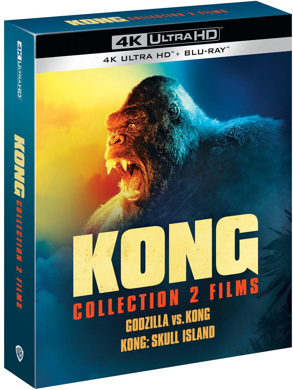 Kong - Collection 2 films : Skull Island + Godzilla vs Kong [4K Ultra HD]