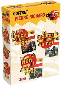 Pierre Richard - Coffret - Je suis timide mais je me soigne + La moutarde me monte au nez + Je sais rien mais je dirai tout [DVD]