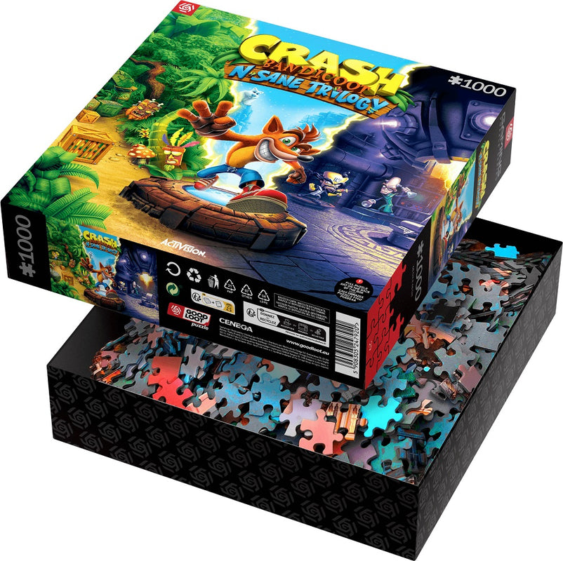Good Loot Puzzle - Crash Bandicoot N. Sane Trilogy - Puzzle 1000pcs