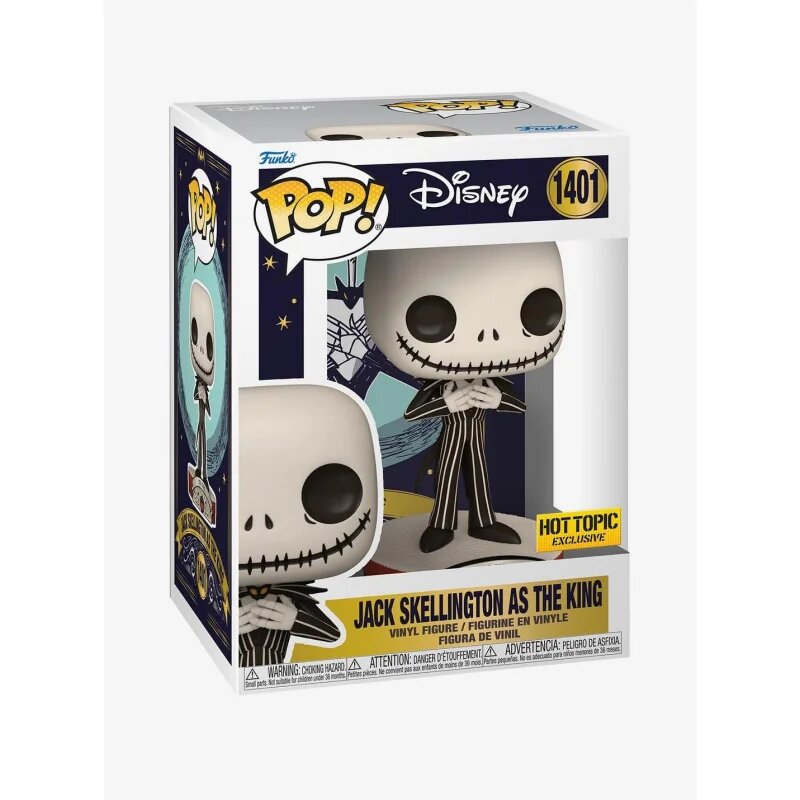 Funko Pop! Disney: The Nightmare Before Christmas - Jack Skellington as The King