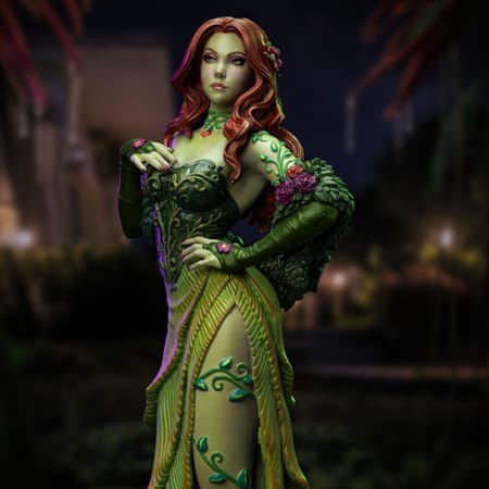 Iron Studios - Art Scale 1/10 - DC Comics - Gotham Sirens - Poison Ivy Statue 22cm - flash vidéo