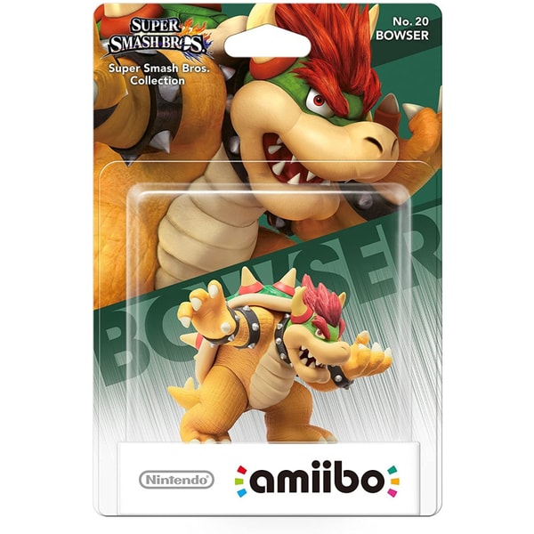 Amiibo n°20 Bowser - Super Smash Bros. Collection - flash vidéo