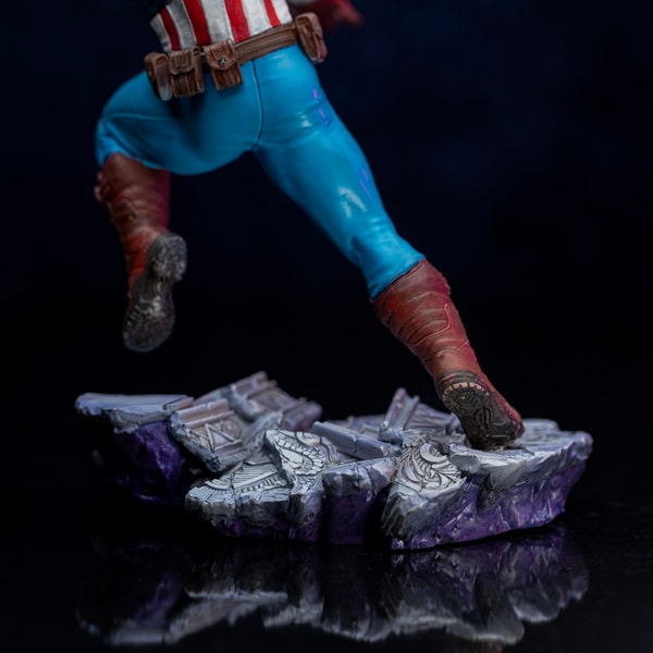 Iron Studios - BDS Art Scale 1/10 - Marvel - Captain America "Infinity Gauntlet" Statue 22cm - flash vidéo